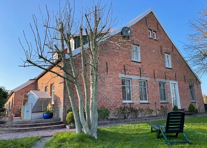 アパート Gulfhof Butendiek - Ferienapartments ノイハルリンガージール